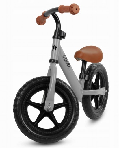 KIDWELL REBEL GREY БАЛАНСОВЫЙ ВЕЛОСИПЕД ЛЕГКИЕ РЕГУЛИРУЕМЫЕ КОЛЕСА 12, 80–120 см