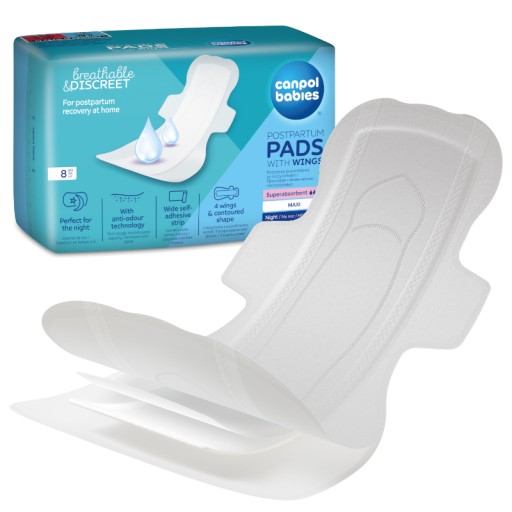 ПРОКЛАДКИ CANPOL BABIES DISCREET ПОСЛЕРОДОВАЯ НОЧЬ