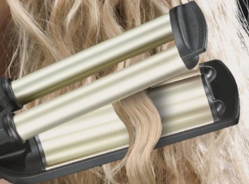 Щипцы для завивки Babyliss C260E 65 Вт, черно-золотые