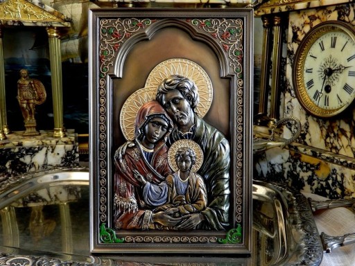 IKONA ŚWIĘTA RODZINA JEZUS MARIA JÓZEF PREZENT v