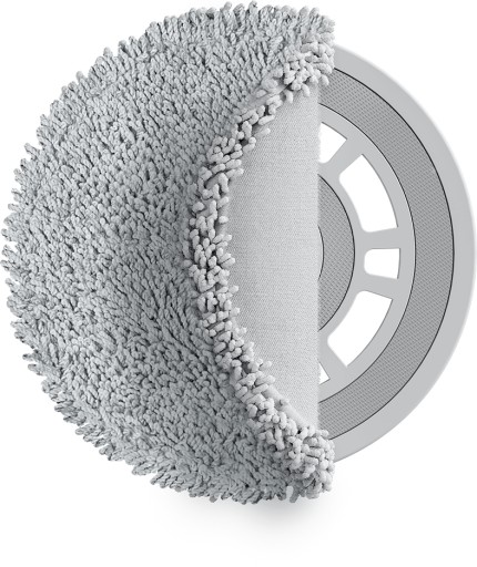 2 тряпки для швабры Mop Pad ECOVACS Deebot X1 omni X2 omni Original