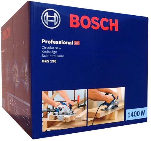 Циркулярная пила Bosch GKS 190 1400 Вт.