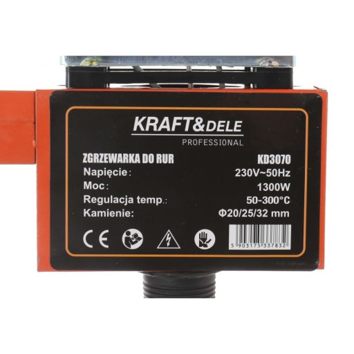 ZGRZEWARKA DO RUR 1300W Kraft&Dele