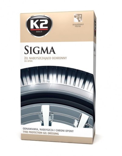 K2 SIGMA Гель для полировки и ухода за шинами