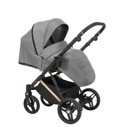 Lazzio Premium KUNERT глубокая коляска 2в1 гондола + коляска