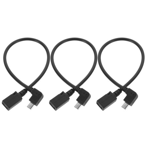 3 шт. УГОЛ КАБЕЛЬ MICRO USB MICRO USB