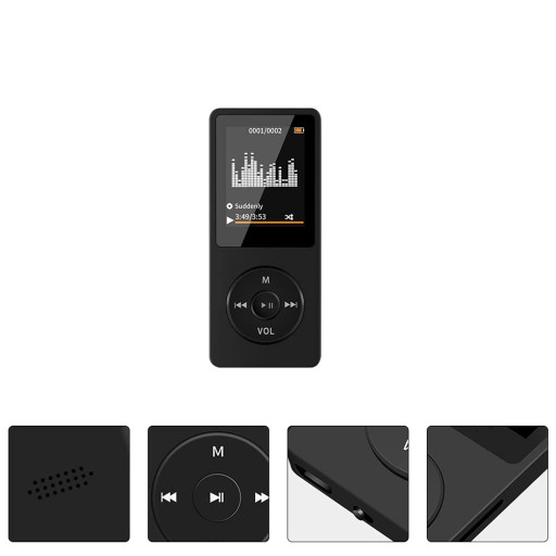 MP3-ПЛЕЕР 16 ГБ BLUETOOTH 5.0 РАДИО ЭЛЕКТРОННАЯ КНИГА МНОГОФУНКЦИОНАЛЬНЫЙ ПОРТАТИВНЫЙ