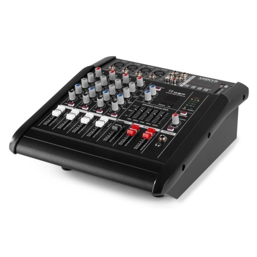 Vonyx AM5A 5-канальный мощный микшер DSP BT USB MP3