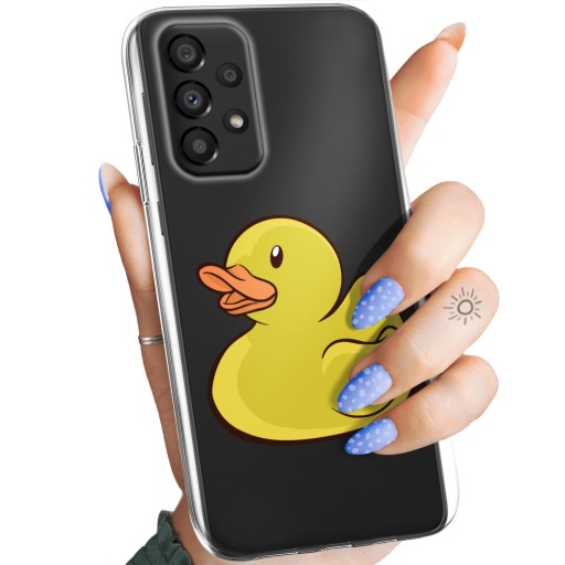 ETUI DO SAMSUNG GALAXY A33 5G WZORY BEZ TŁA NAKLEJKI STICKER OBUDOWA CASE