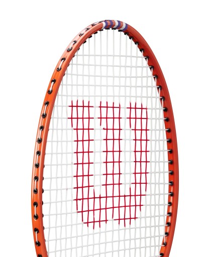Wilson Tour 30 Badminton Racket, Orange/White