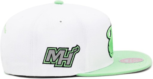Kapelusz Mitchell & Ness Miami z etykietą termiczną