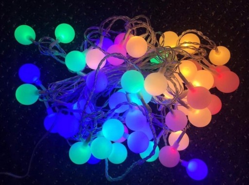 Гирлянда Party Lights многоцветная 1500 см, сетка