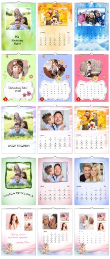 1x ФОТОКАЛЕНДАРЬ 13 карточек А3, фотокалендари