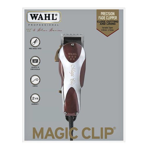 Машинка для стрижки волос Wahl Magic Clip 5 Stars — 6 насадок
