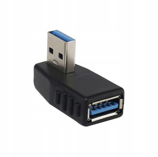 РАЗЪЕМ УГЛА 90 ГРАДУСОВ АДАПТЕР USB 3.0 ПРАВЫЙ