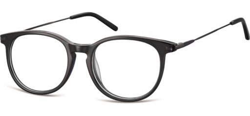 OPRAWKI Damskie Męskie Okulary ZERÓWKI Okrągłe marki SUNOPTIC + GRATISY