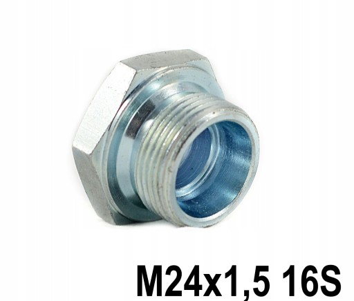 KOREK, ZAŚLEPKA HYDRAULICZNA M24x1,5 16S