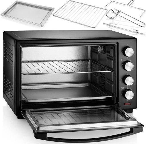 ЭЛЕКТРИЧЕСКАЯ ДУХОВКА, КОНВЕКЦИЯ, ГРИЛЬ КЕРЧЬ CORDA 48Л 2000ВТ
