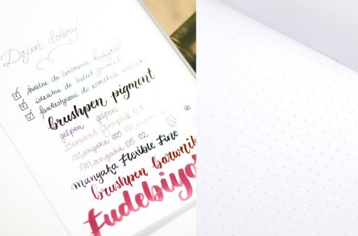 SM-LT Блокнот для каллиграфии А5 с точками Calligraphy & Lettering 30 листов