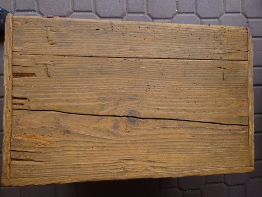 Skrzynia drewniana kufer stary design