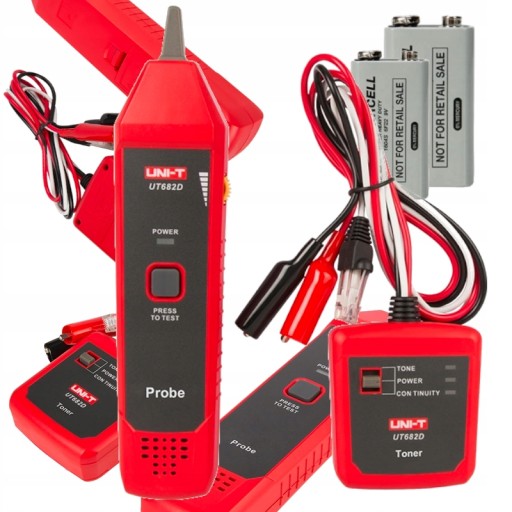 Тестер сетевых кабелей Uni-T UT682D