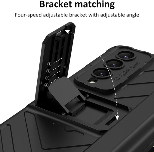 Чехол Hinge Pen Box для телефона Samsung Galaxy Z Fold 4, магнитный