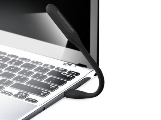 Гибкая силиконовая USB-лампа для ноутбука, ноутбука, компьютера, 6 светодиодов, сильная
