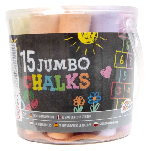 062624 ДОРОЖНЫЙ МЕЛ JUMBO COLORUL GRAFIX