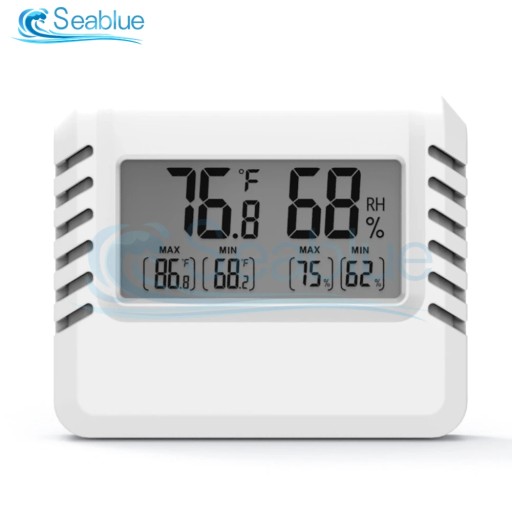 Ultrathin Indoor LCD Digital Display Thermometer Hygrometer Electronic