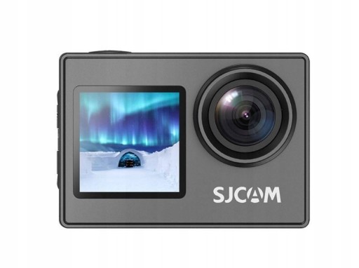 SJCam SJ4000 Спортивная камера с двумя экранами и разрешением 4K UHD, сенсорный экран