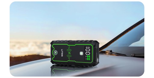 BOOSTER ROZRUCHOWY DO SAMOCHODU 12V 2500A POWERBANK DO ODPALANIA AUTA