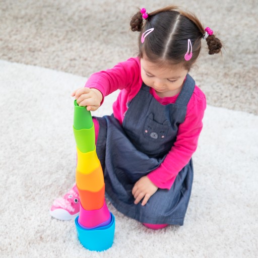 Spiroku Puzzle Pyramid Fat Brain Toys 9 шт.