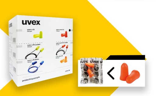 Беруши uvex Com4-fit 200 пар