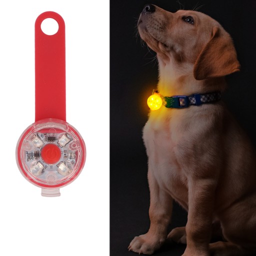 OBROŻA ŚWIECĄCA LED DLA PSA KOTA LAMPKA LED USB