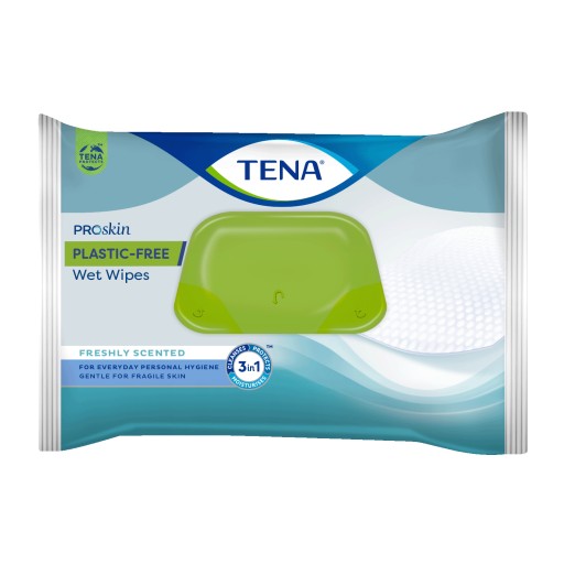 TENA Wet Wipes ProSkin влажные салфетки без пластика 48 шт.