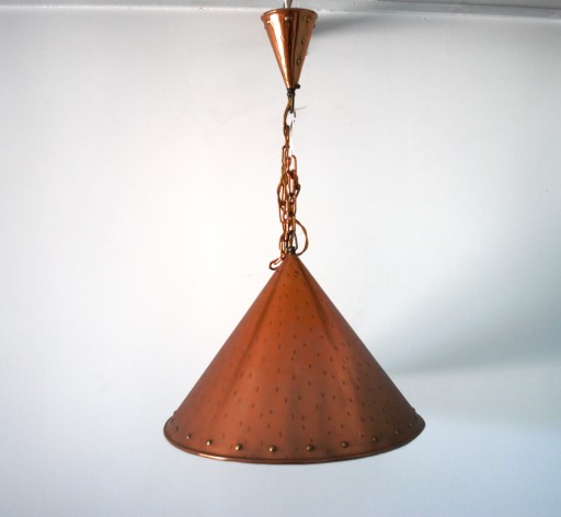 Duńska Lampa Brutalistyczna w stylu Th Valentiener
