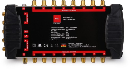 Мультипереключатель Opticum OMS 5/16 PRO-TRQ Platinium Lin
