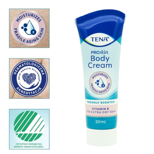 TENA FLEX PROSKIN PLUS подгузники-брюки с поясом XL 30шт Крем для тела 20мл