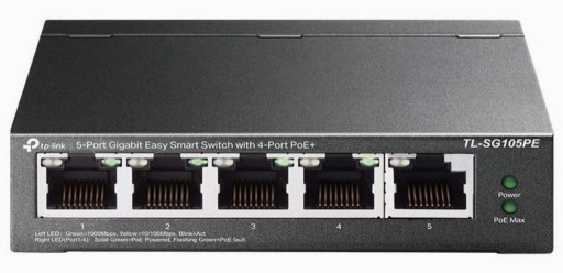 Сетевые каналы TP-LINK TL-SG105PE