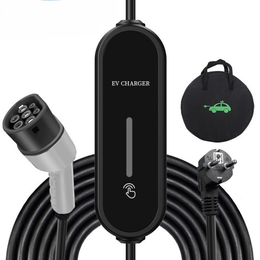 Портативное зарядное устройство для электромобилей 16 А, 3,5 кВт, тип 2 VOLTCHARGE APP/BT/WIFI