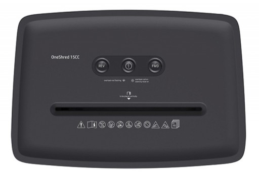 Измельчитель HP ONESHRED 15CC измельчает 15 карточек, 20 л