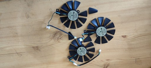 ASUS GTX 1060 1070 Ti 470 570 580 КАРТОЧНЫЕ ВЕНТИЛЯТОРЫ