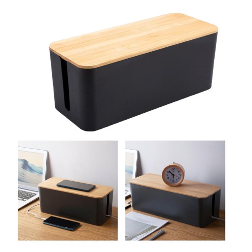 Power Strips Hider Cable Management Box Concealer