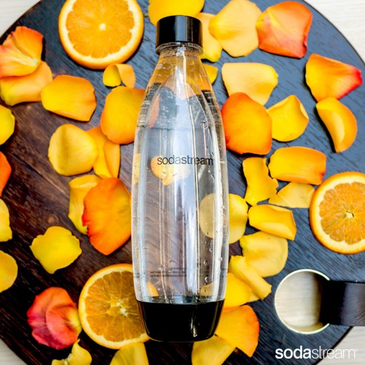 SodaStream butelka Fuse WATER x2 Żółta i Koralowa 1L