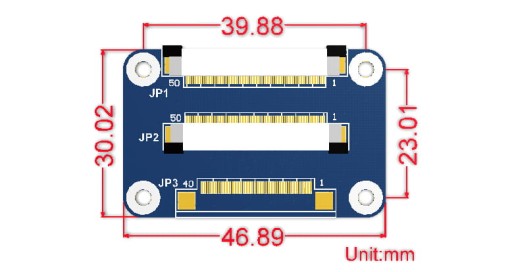 7-дюймовый несенсорный дисплей IPS DPI 1024x600 для Raspberry Pi