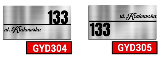 АДРЕСНАЯ доска для дома Номер дома diBond Собственная ИНСТРУКЦИЯ GYD301