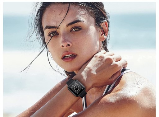 Чехол + стекло 2в1 для Apple Watch 4/5/6/SE 40мм