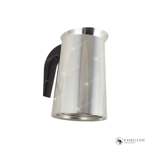 KAWIARKA METALOWA EKSPRES DO KAWY KAFETERKA 450ml stalowa srebrna 9 filiżan