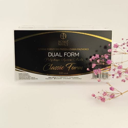 Boska Nails Forms, шаблоны для наращивания ногтей CLASSIC DUAL FORM 100