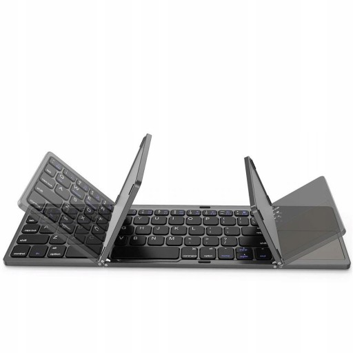 Беспроводная складная Bluetooth-клавиатура B033